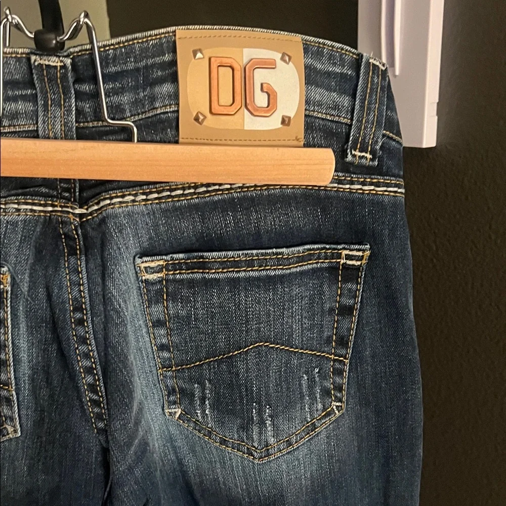 Dolce & Gabbana Dark Blue Straight Leg Jeans, mens waist 28 - Picture 6 of 10